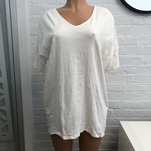 ZARA BEACH COVER UP DRESS SIZE SMALL